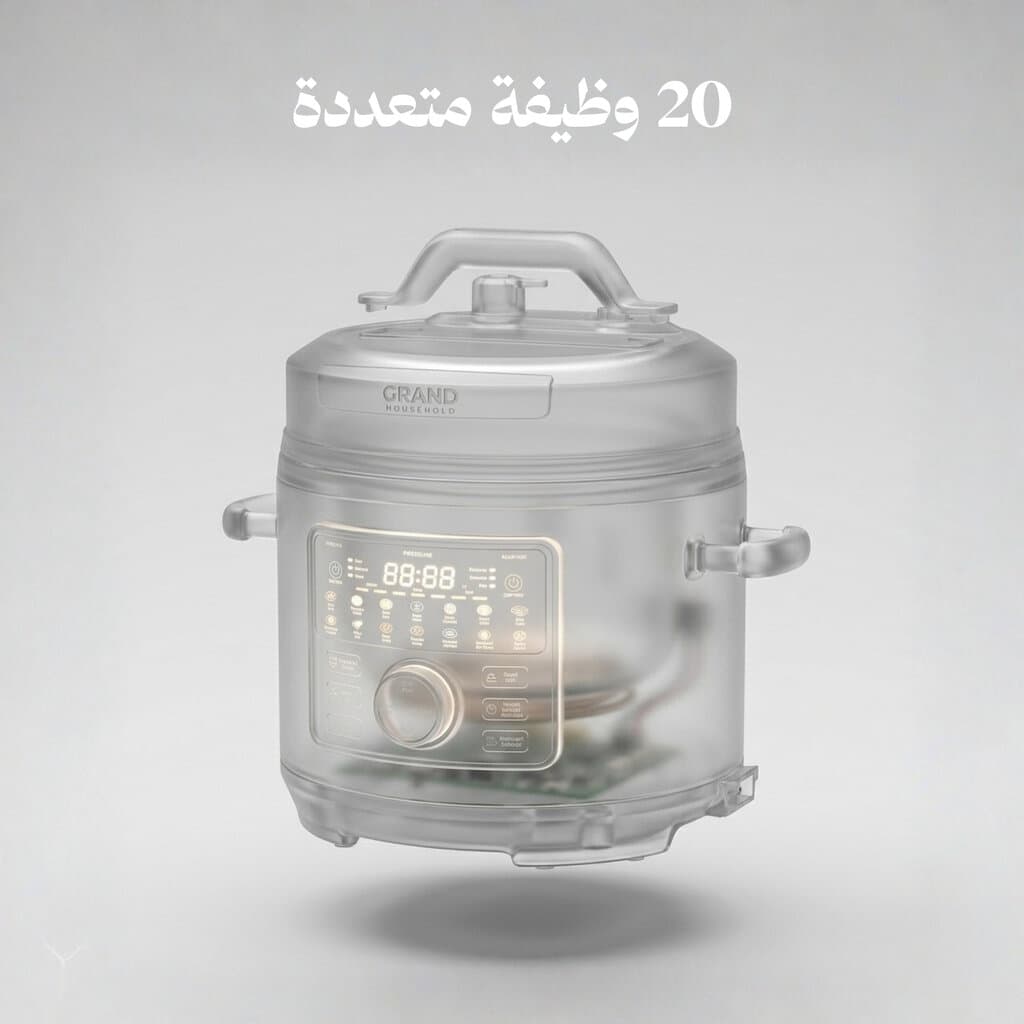 قدر ضغط ذكي بحجم 8 لتر و 20 وظيفة متعددة 6