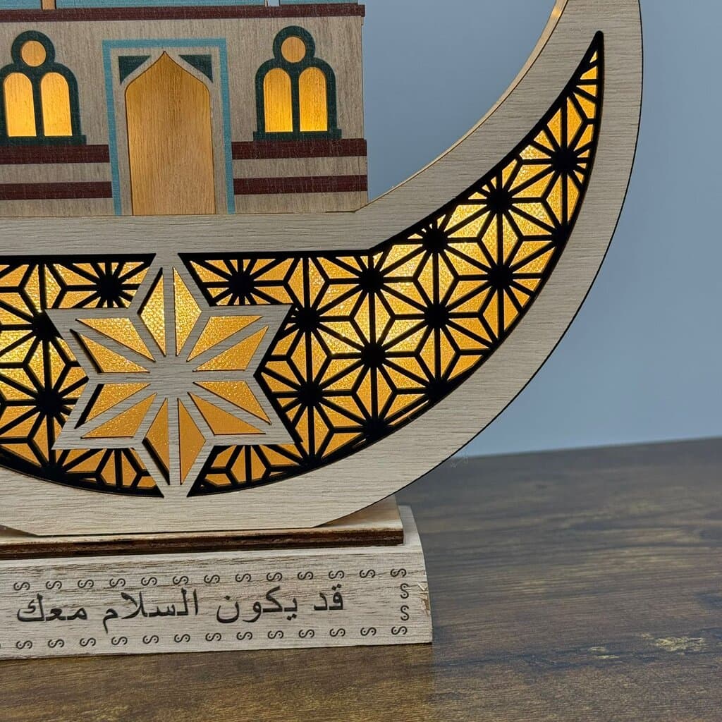 Crescent & Mosque Tabletop Decoration 5
