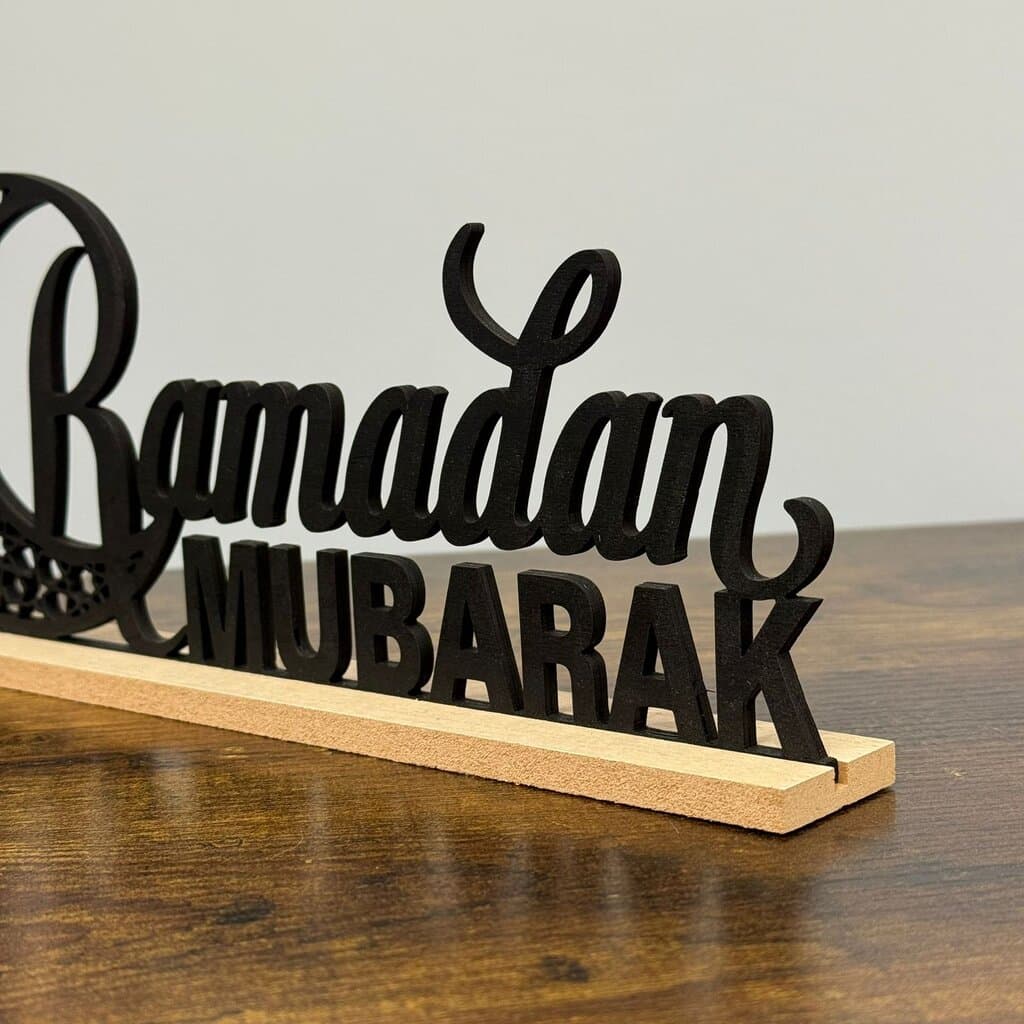 Ramadan Mubarak Crescent Moon Decoration 2