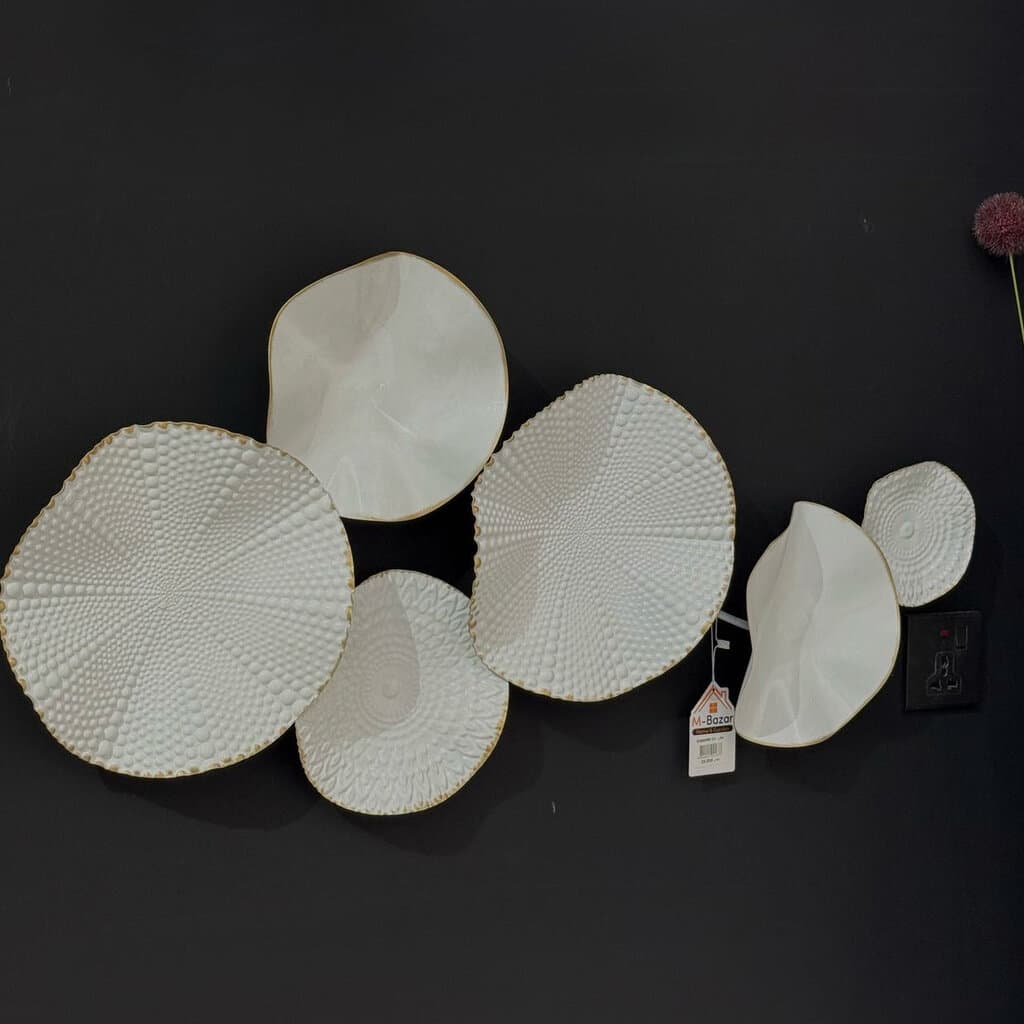 Metal White Wall Decor Art 2