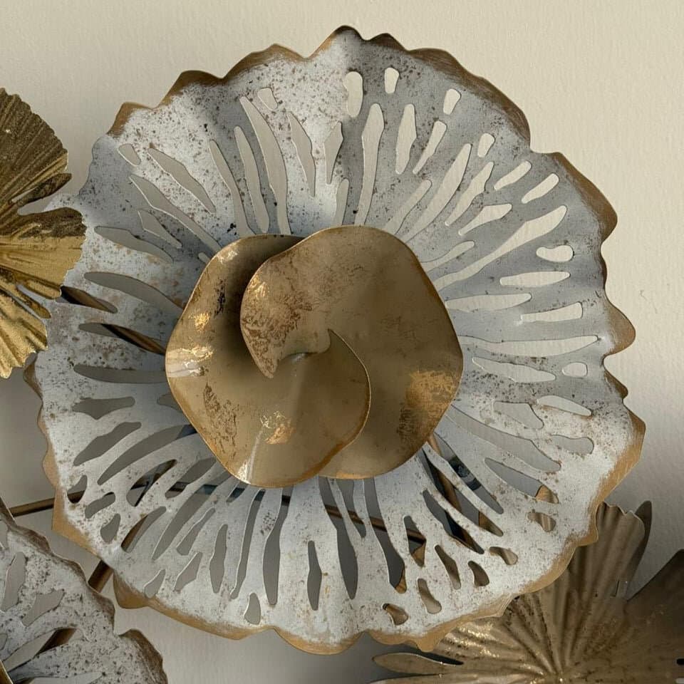 Metal Floral Wall Decoration 5