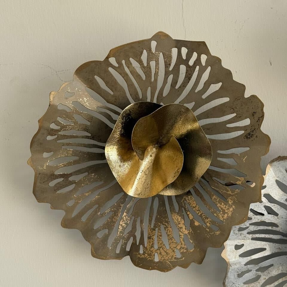 Metal Floral Wall Decoration 4