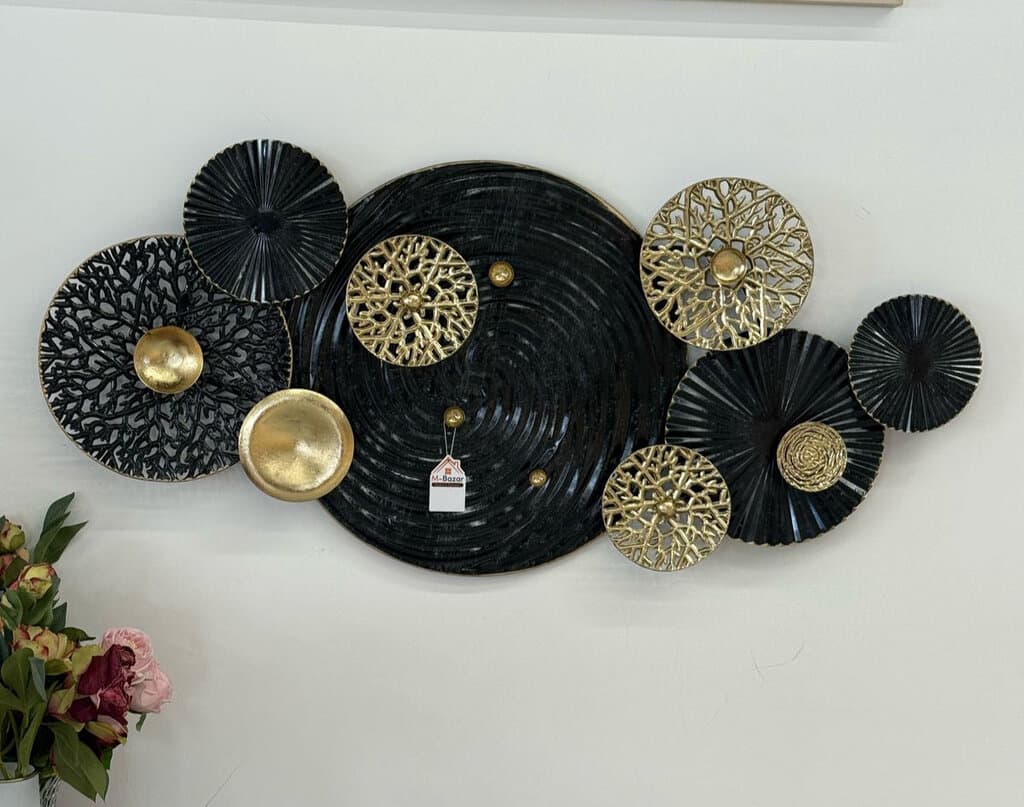 Black & Gold Wall Art Decor 2