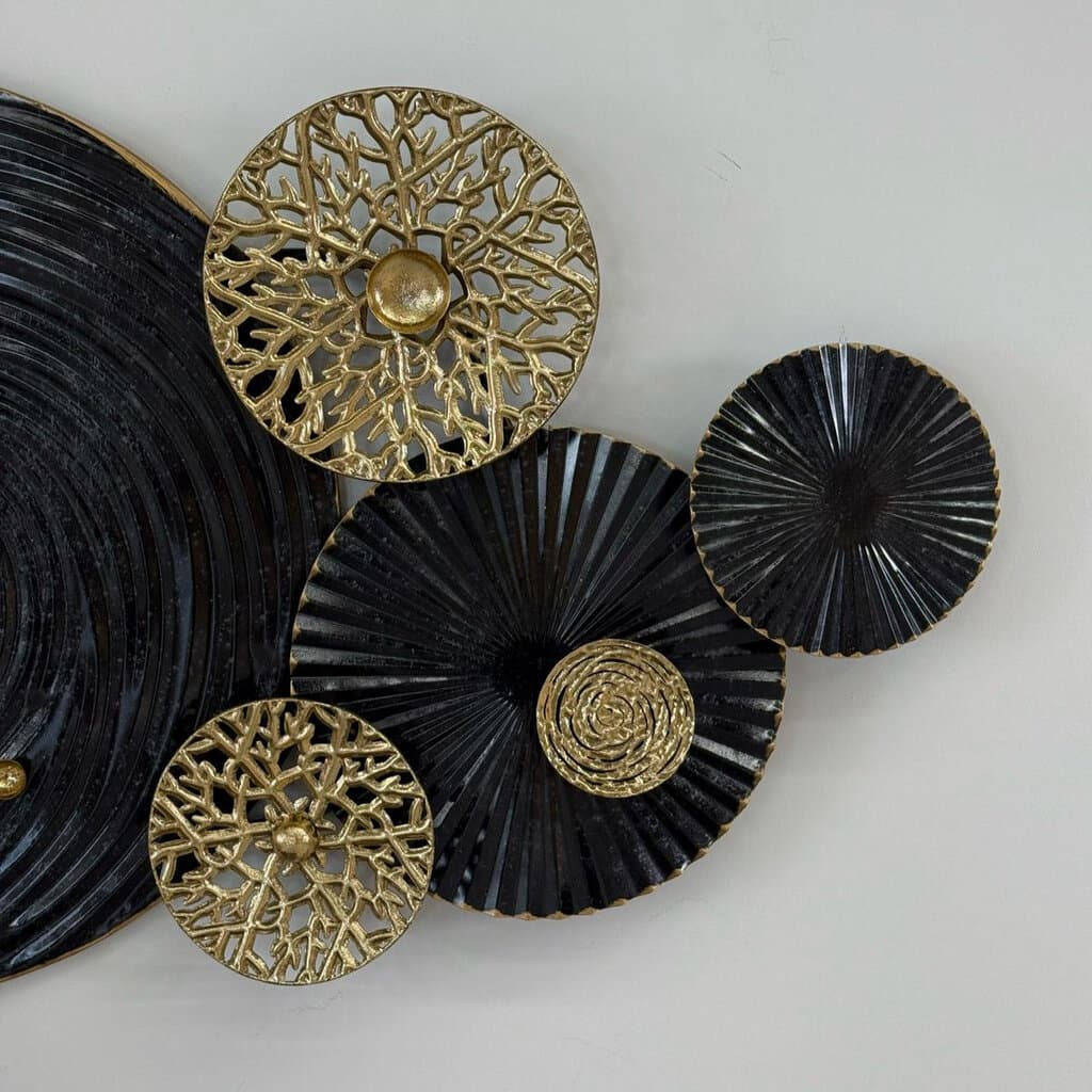 Black & Gold Wall Art Decor 4