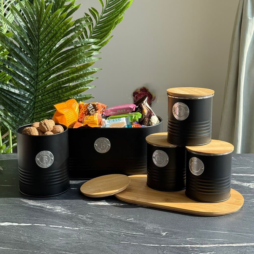 Ribbed Kitchen Storage Set (5-Piece) 2