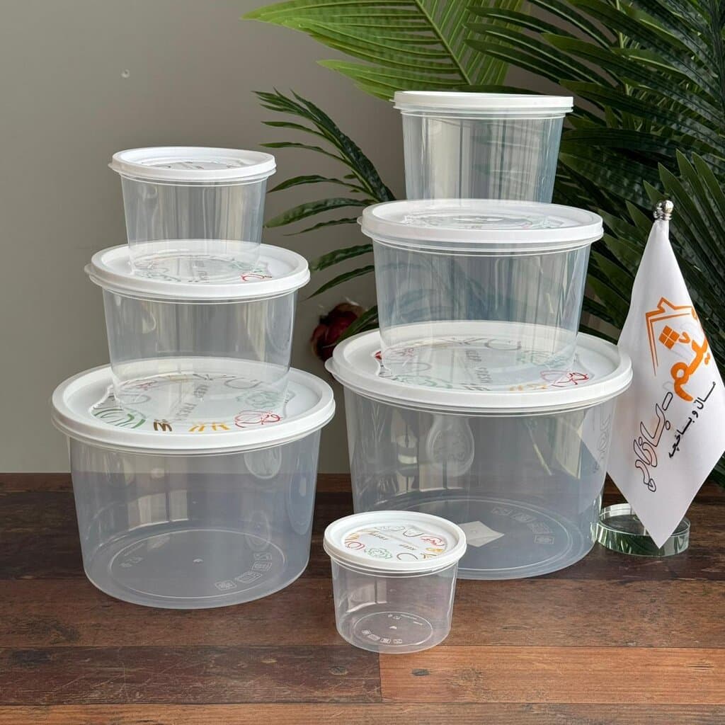 7-Piece Multi-Size Transparent Food Storage Container Set with Lids 2