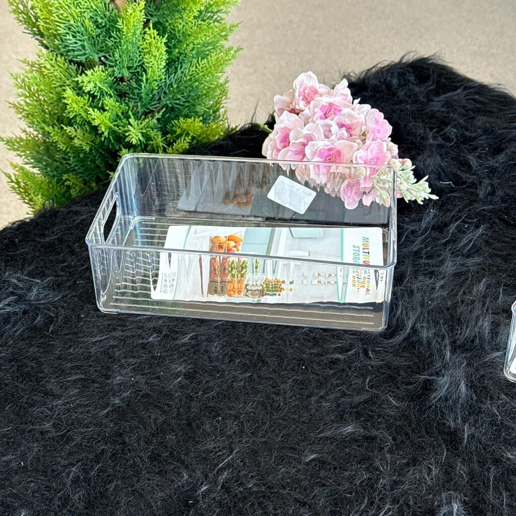 Clear Multi-Purpose Storage Organizer Box 1