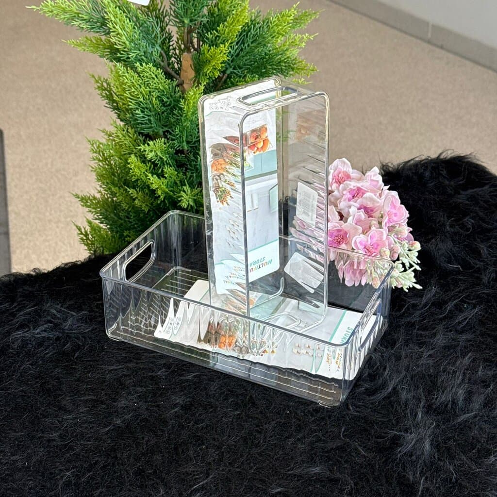Clear Multi-Purpose Storage Organizer Box 2