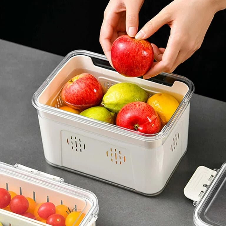 Refrigerator Organizer Storage Food Box 7