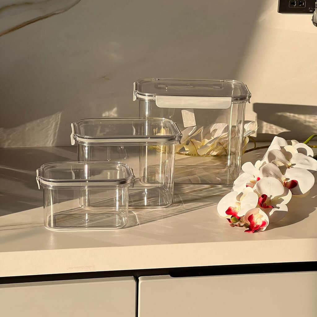 Set of 3  Durable Organizing Storing Boxes 1