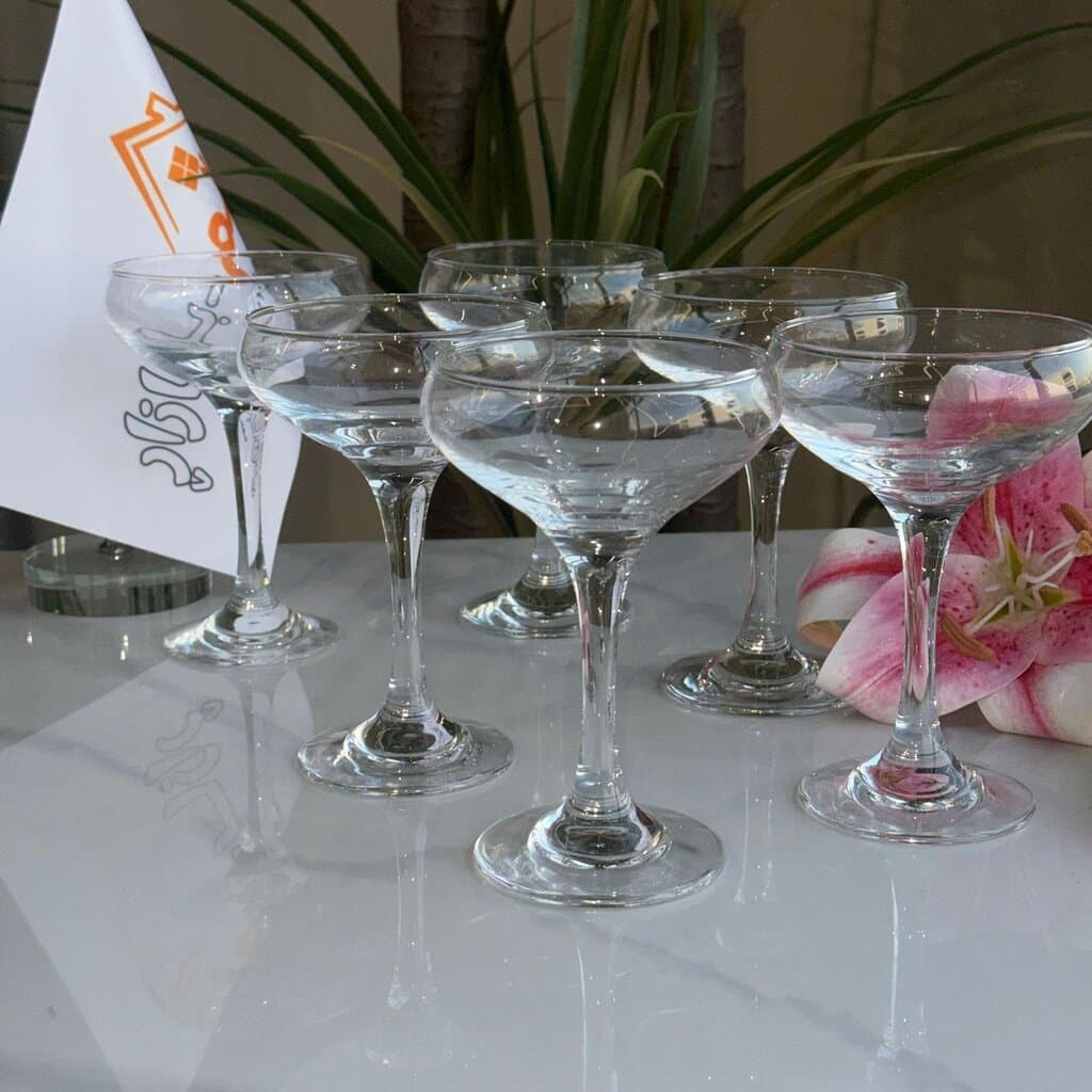 Elegant Coupe Glass Set 4