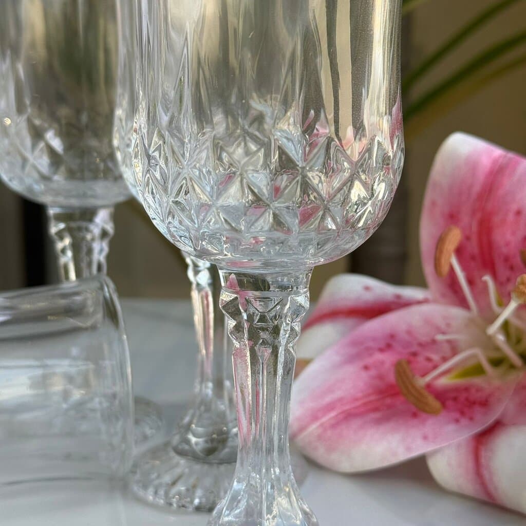 Classic Elegant Glassware Set 8