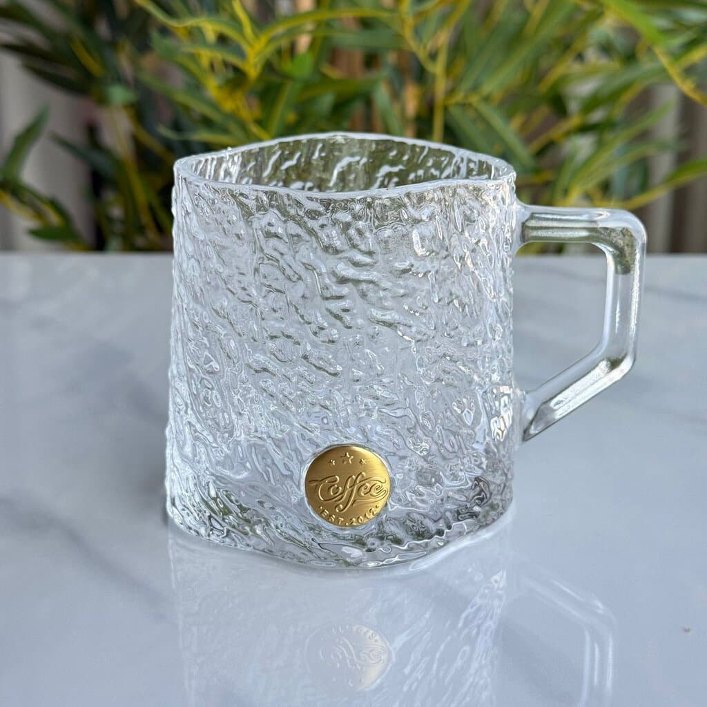 Modern Clear Glass Mug 1