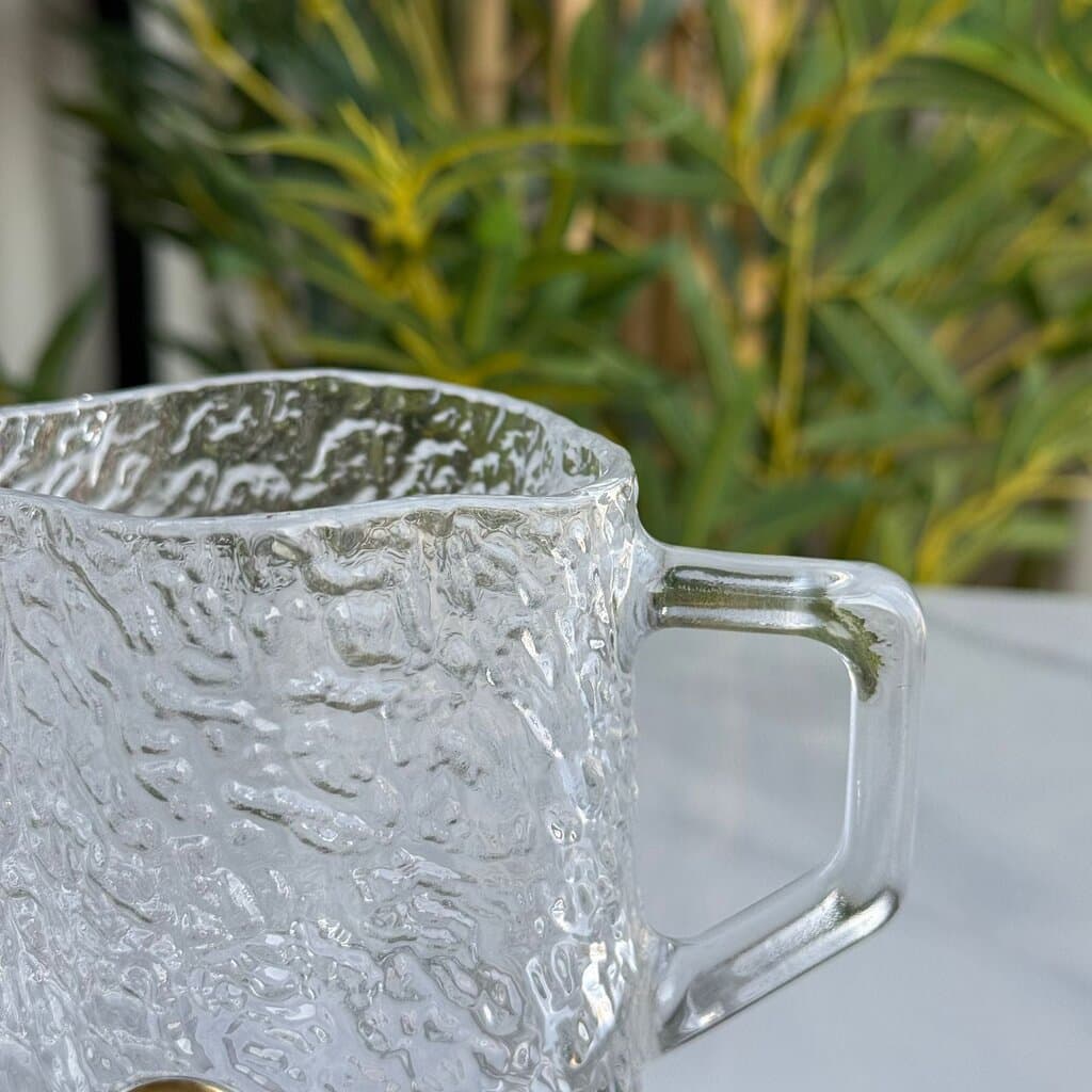 Modern Clear Glass Mug 2
