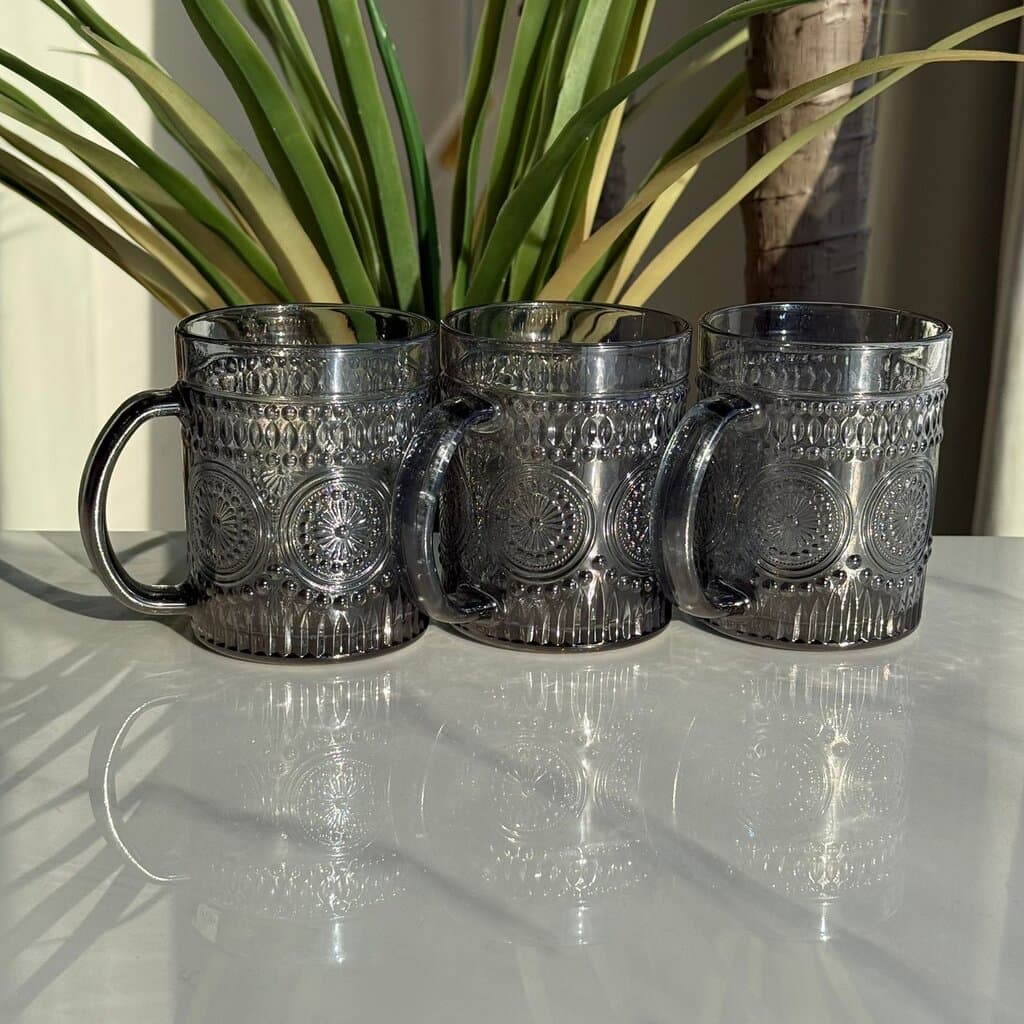 Luxury Elegant Tea Cups - Set Of 3 1