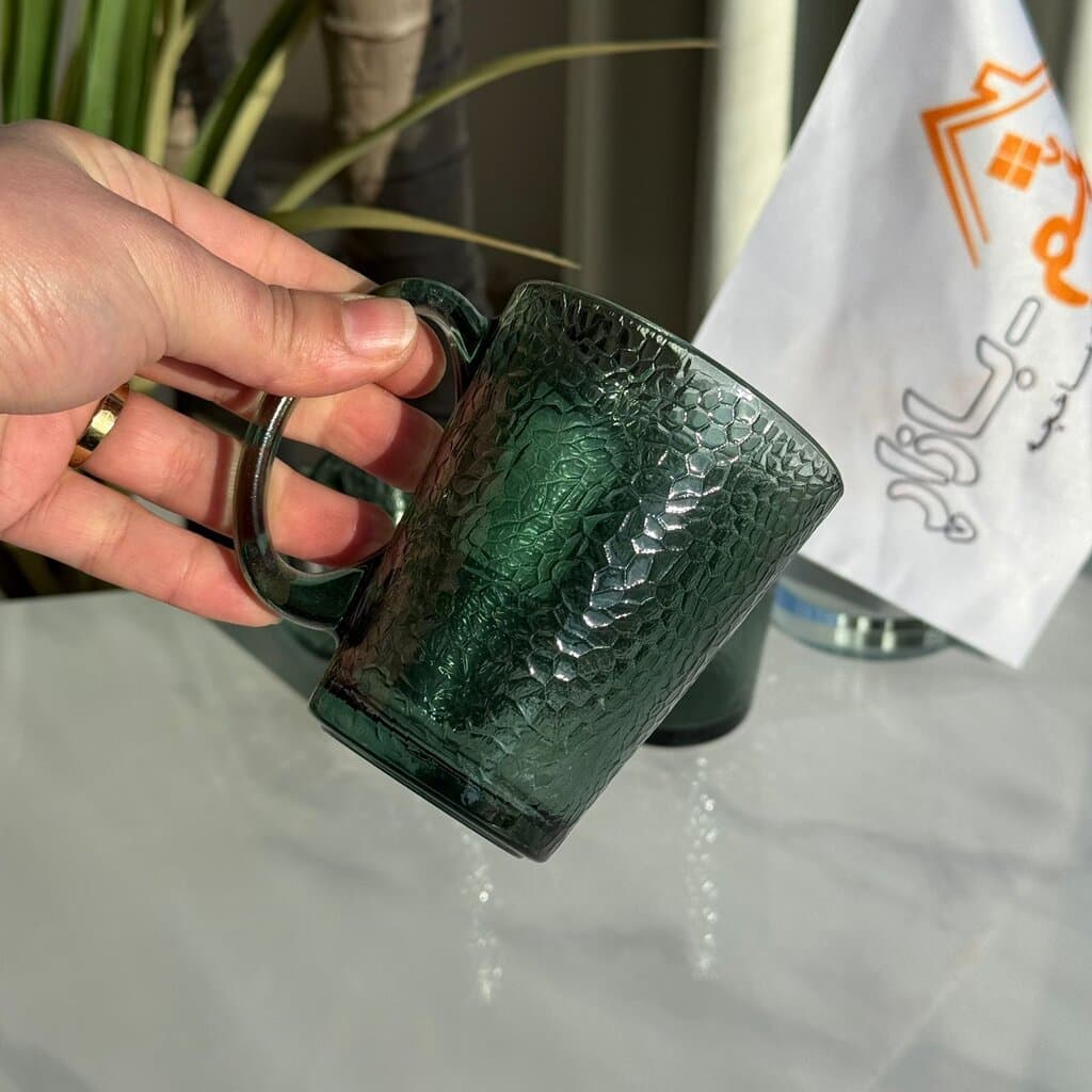 Modern Glass Tea Cups - Set Of 3 7