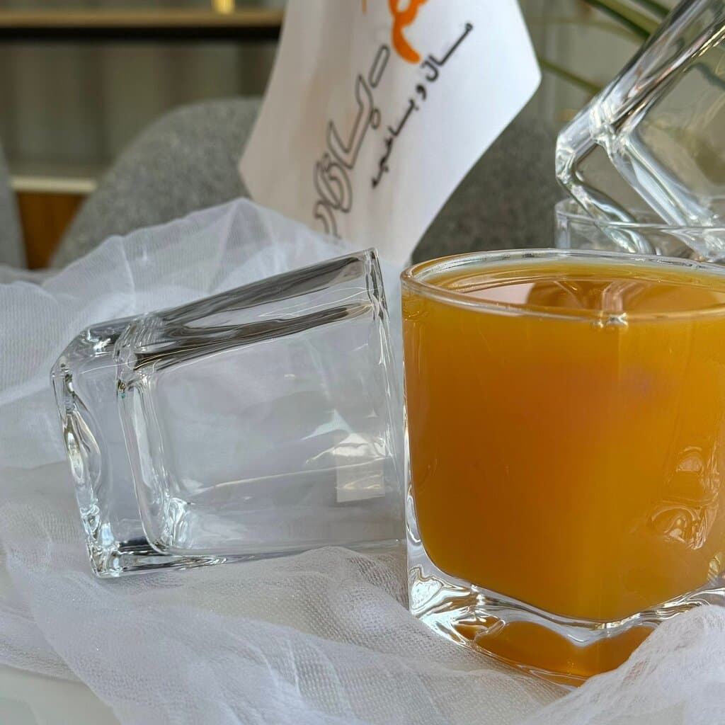 Modern Minimalist Clear Glassware Set 4