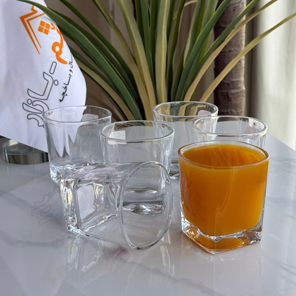 Modern Minimalist Clear Glassware Set 5