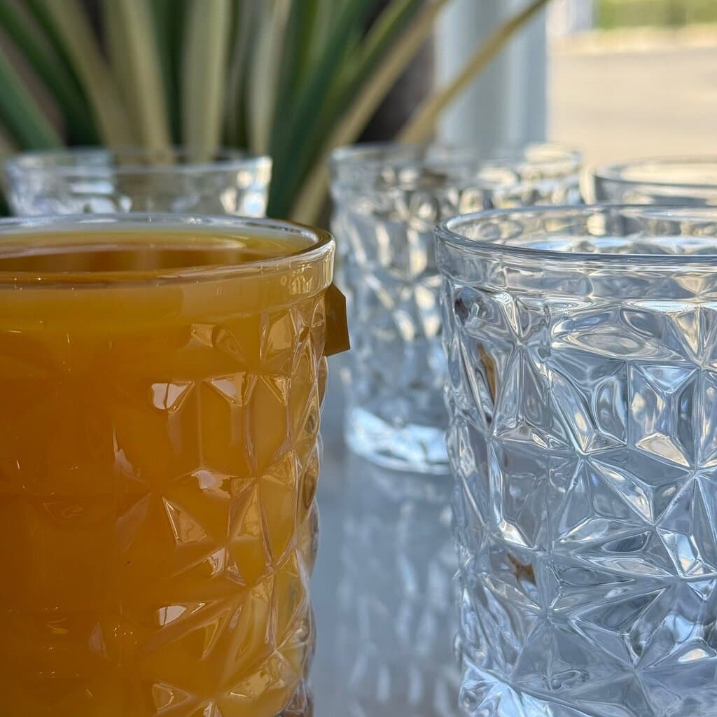 Modern Clear Glassware Set 5