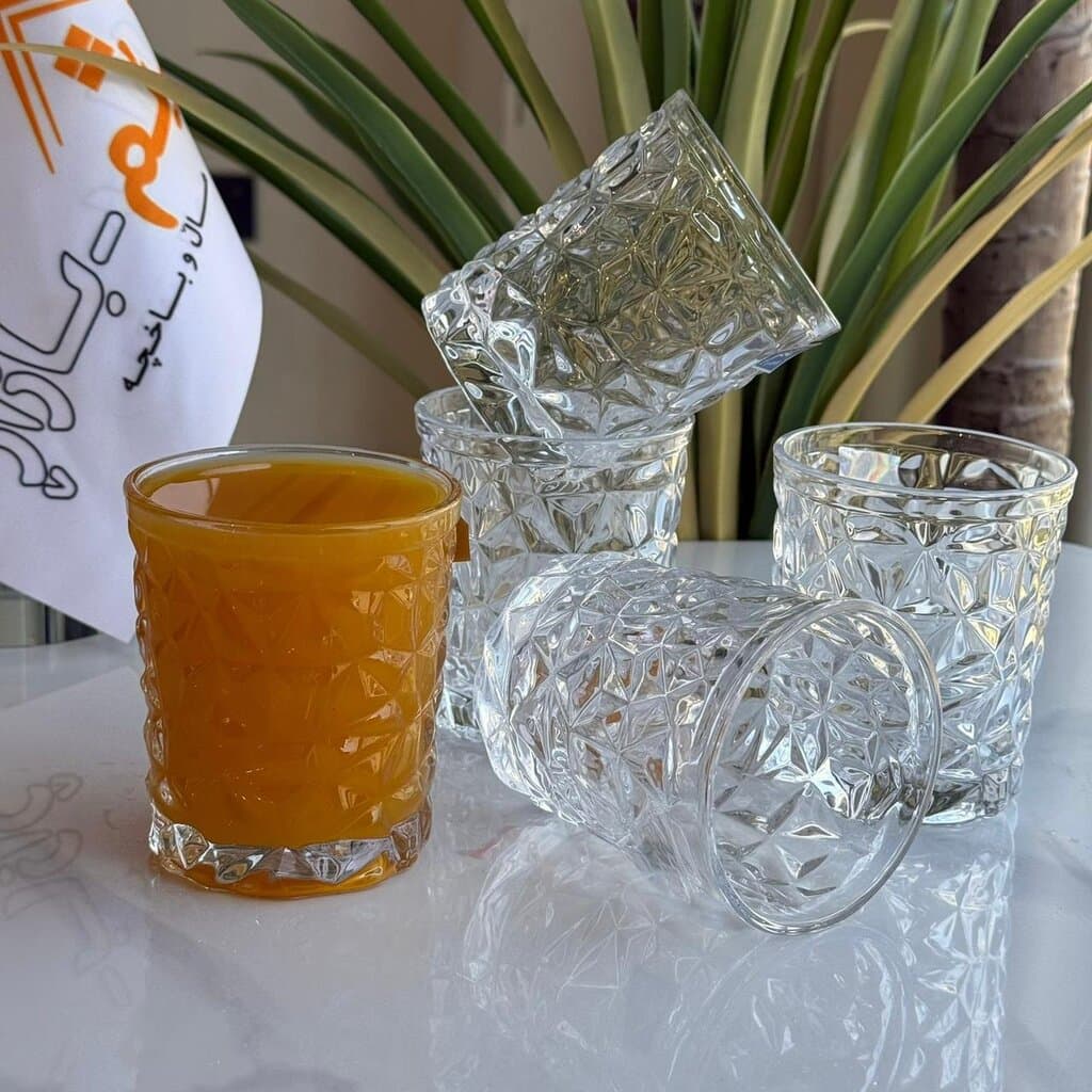 Modern Clear Glassware Set 1