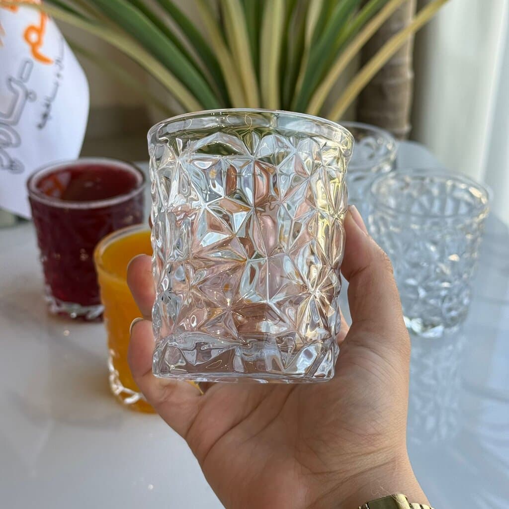 Modern Clear Glassware Set 2