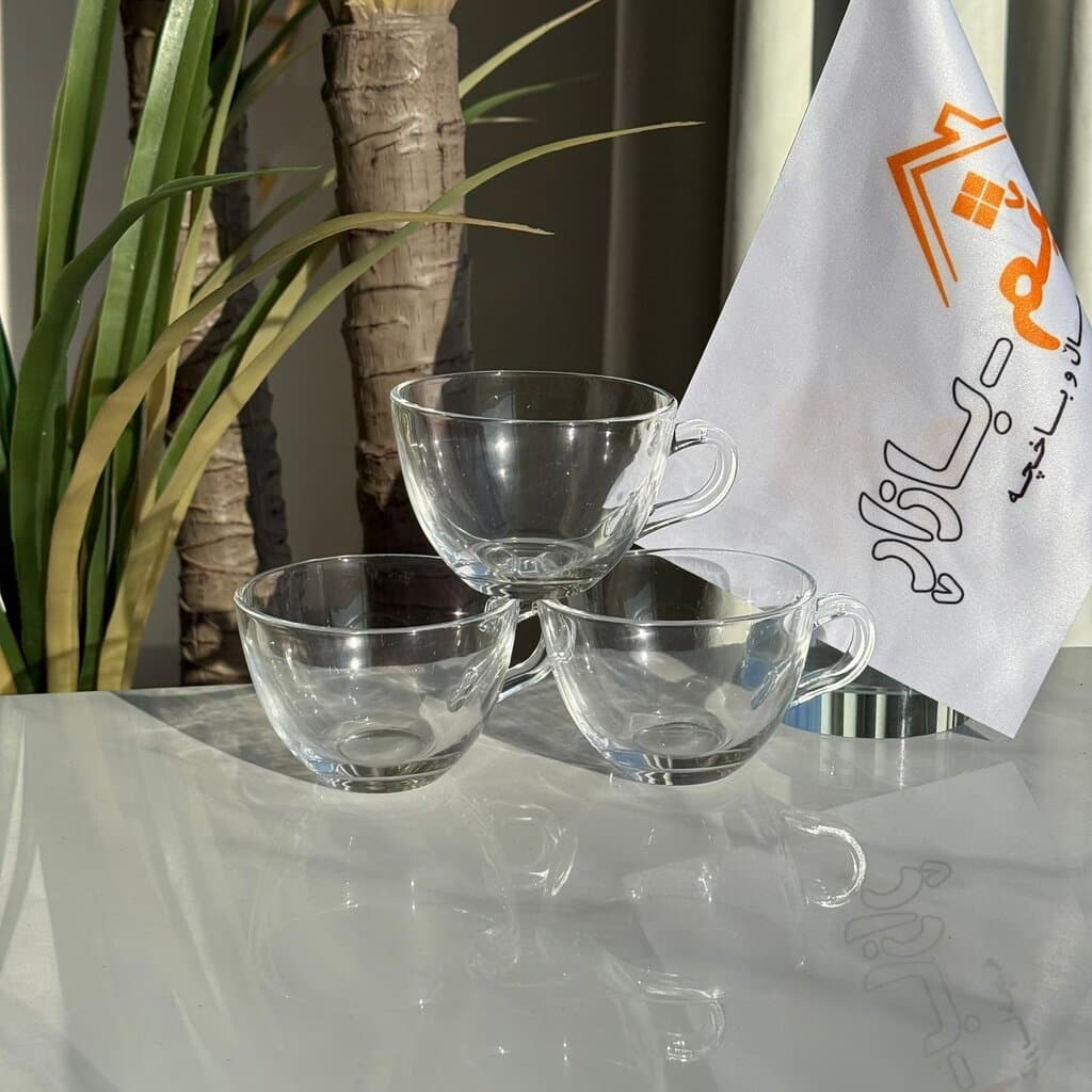 Elegant Glass Tea Cups 3
