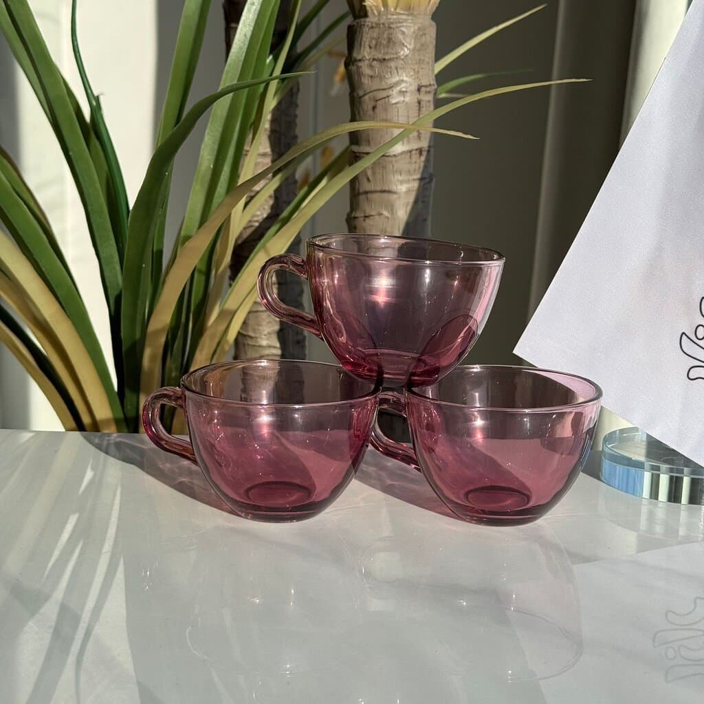 Elegant Glass Tea Cups 8