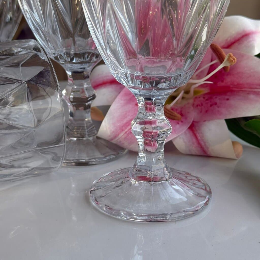 Classic Clear Glassware Set 3