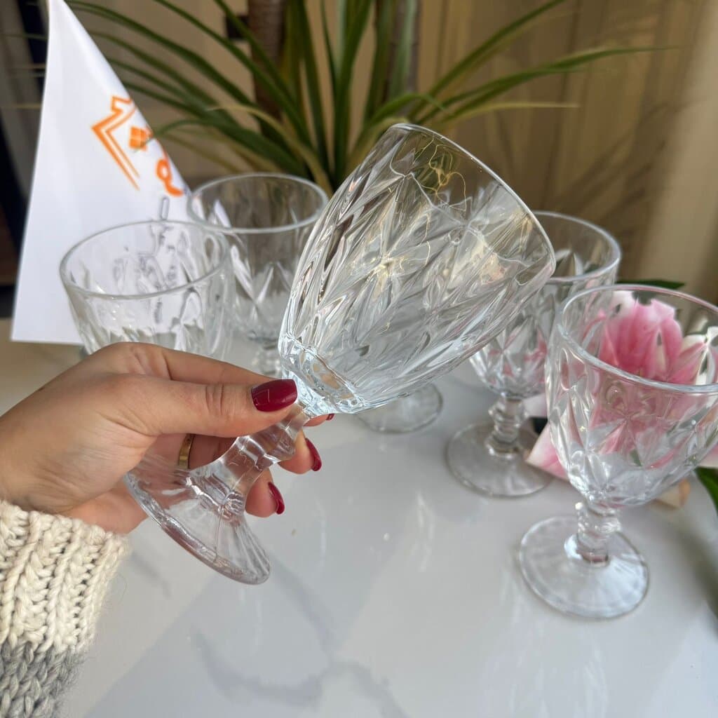 Classic Clear Glassware Set 4