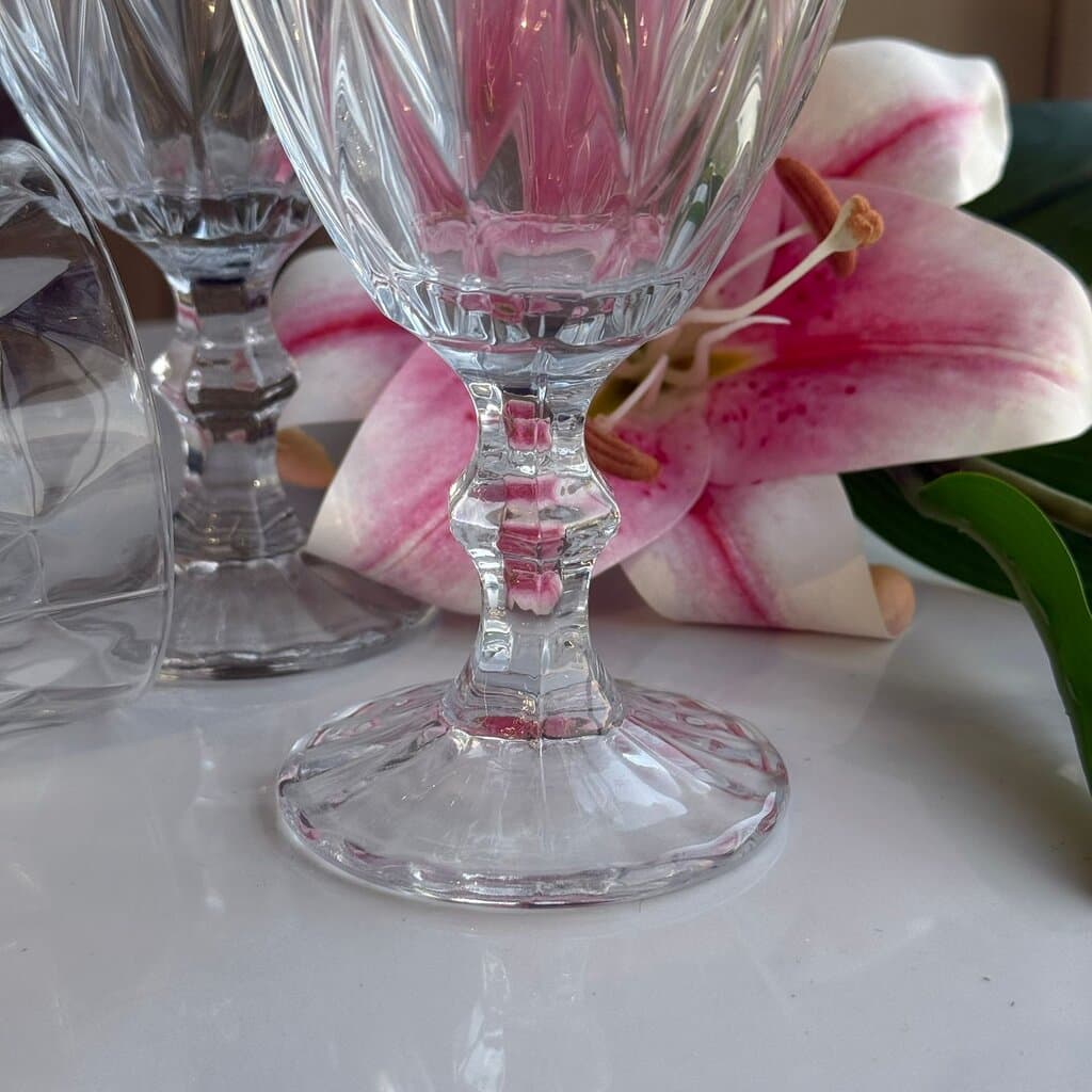 Classic Clear Glassware Set 5