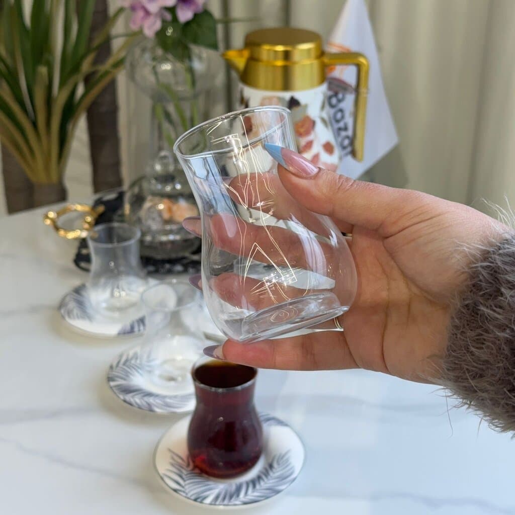 Classic Tea Glass & Saucer Set — photo 11