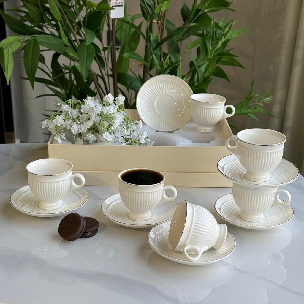 Elegant Classic Design Coffee Cup Set 1