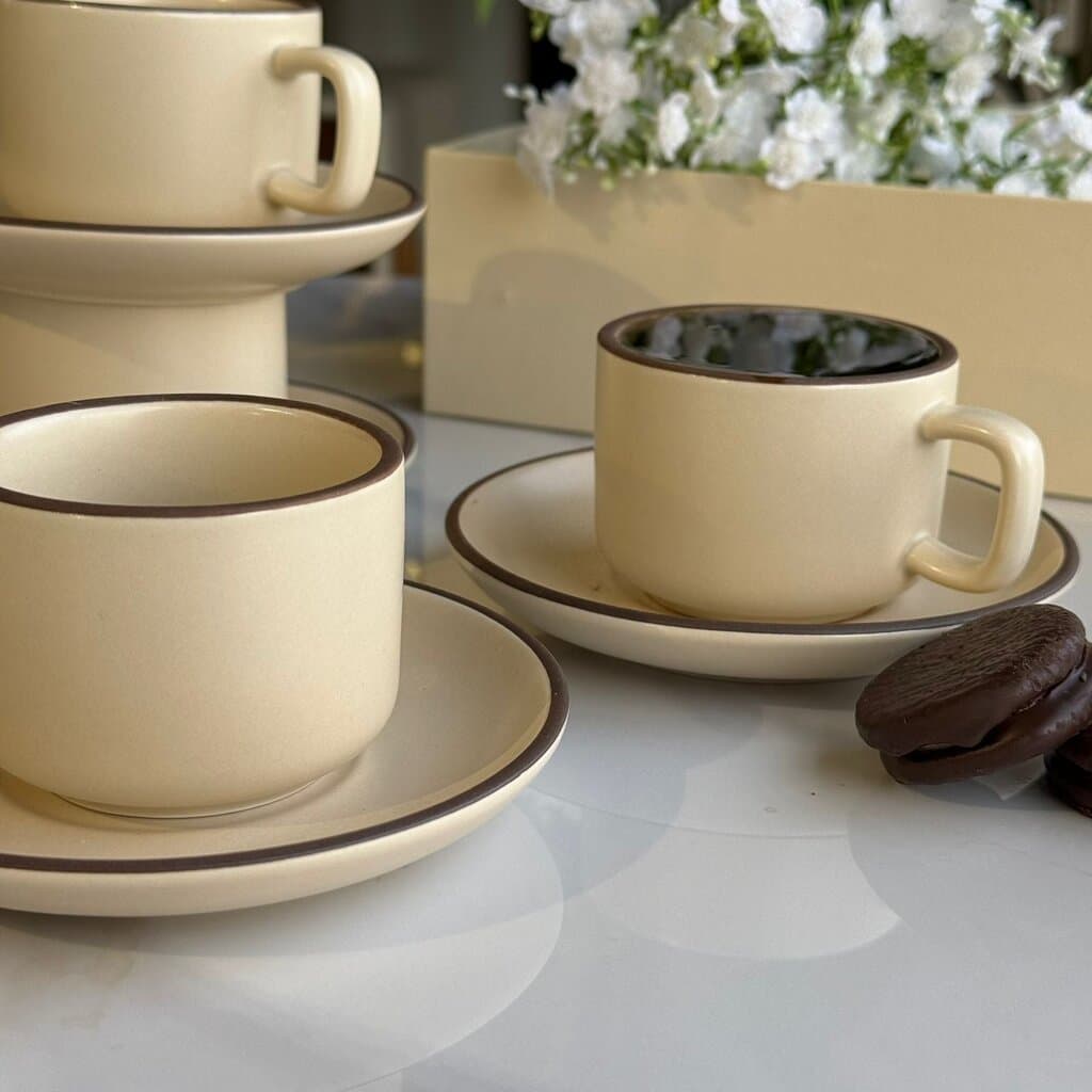 Elegant Luxury Coffee Cup & Saucer Set 11