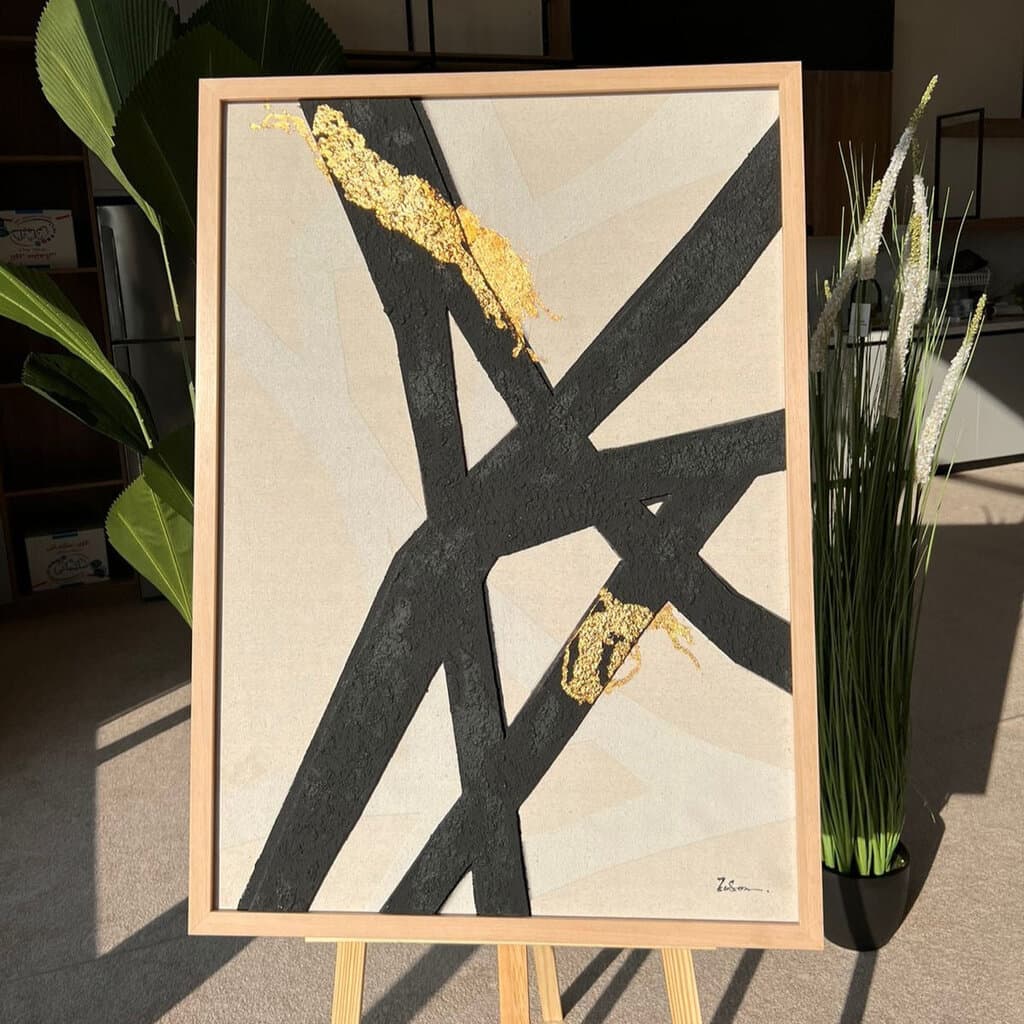100X70 Hand Painted Gorgeous Arts with Frames. 1