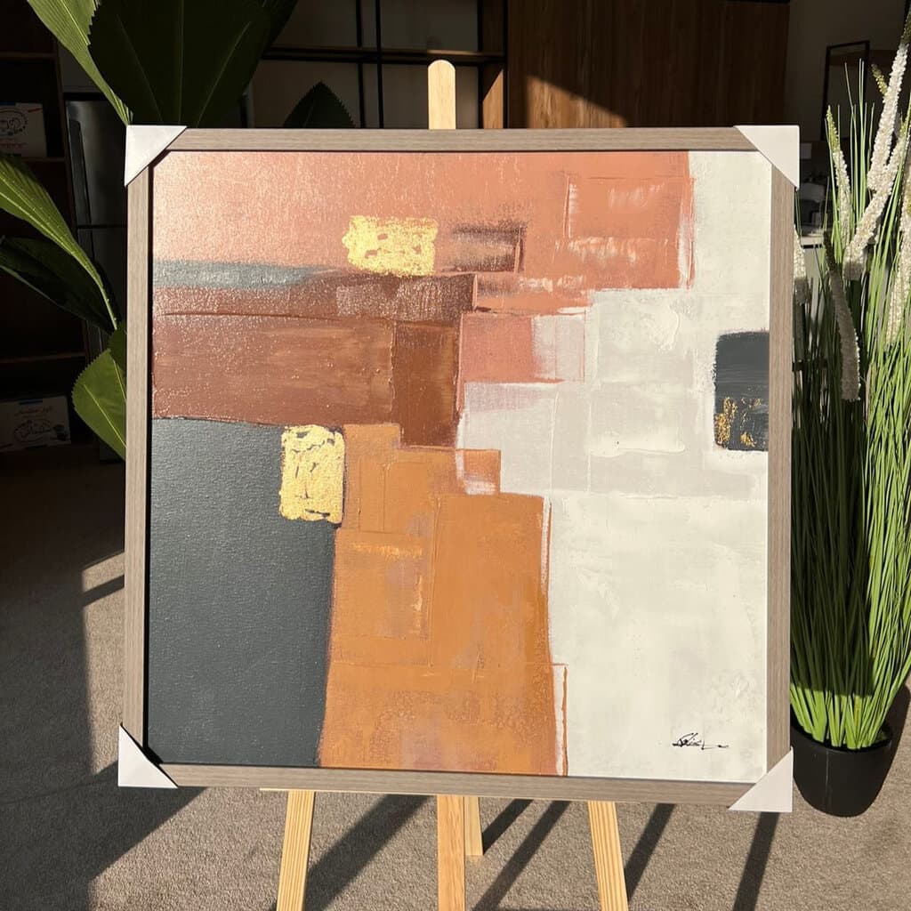 80X80 Hand Painted Gorgeous Arts with Frames. 2