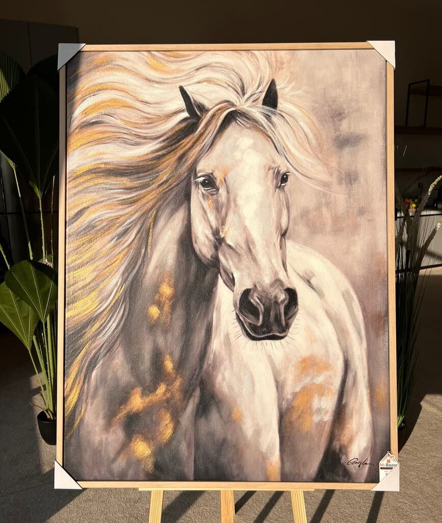 120X90 Hand Painted Gorgeous Arts with Frames. 2