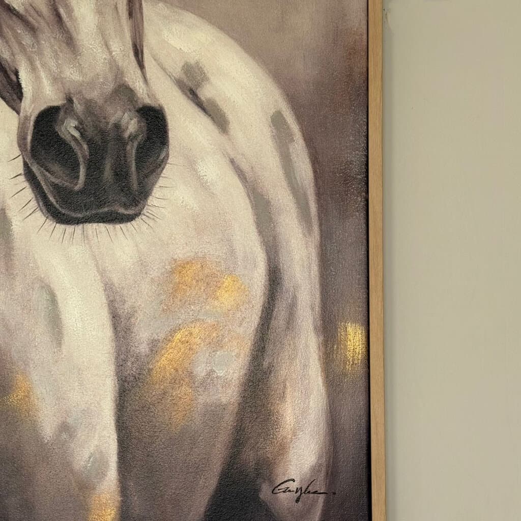 120X90 Hand Painted Gorgeous Arts with Frames. 3