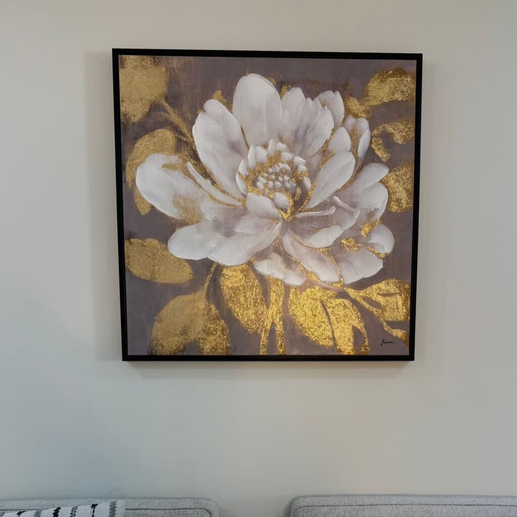 100x100 Hand Painted Gorgeous Arts with Frame 1
