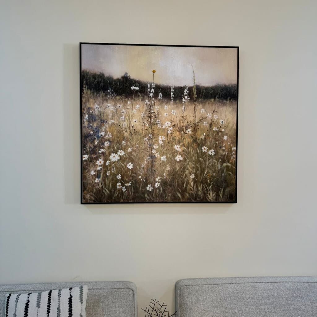 100x100 Hand Painted Gorgeous Arts with Frame 1