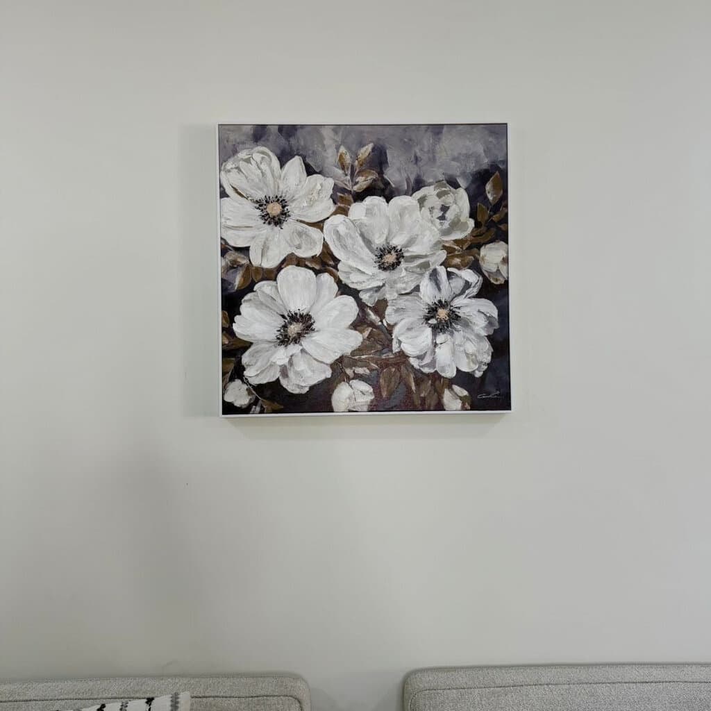 80x80 Hand Painted Gorgeous Arts with Frame 1