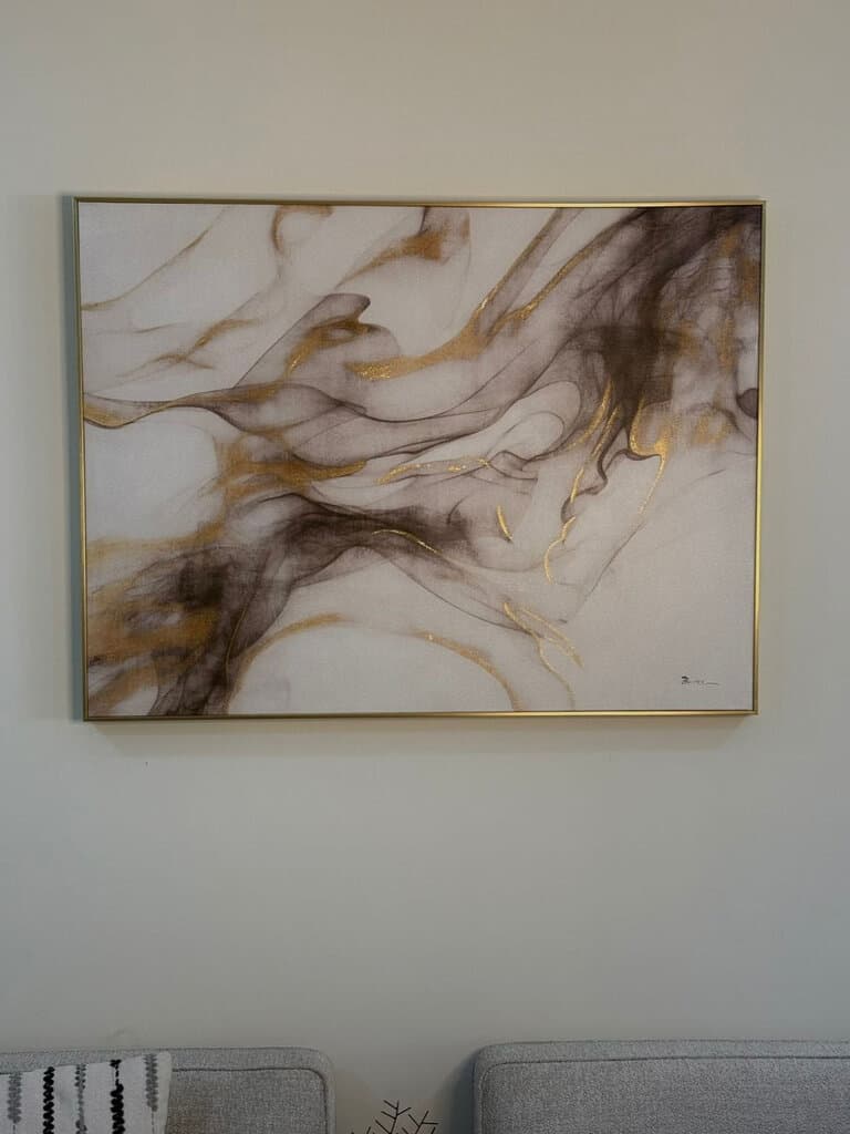 120x90 Hand Painted Gorgeous Arts with Frame 1