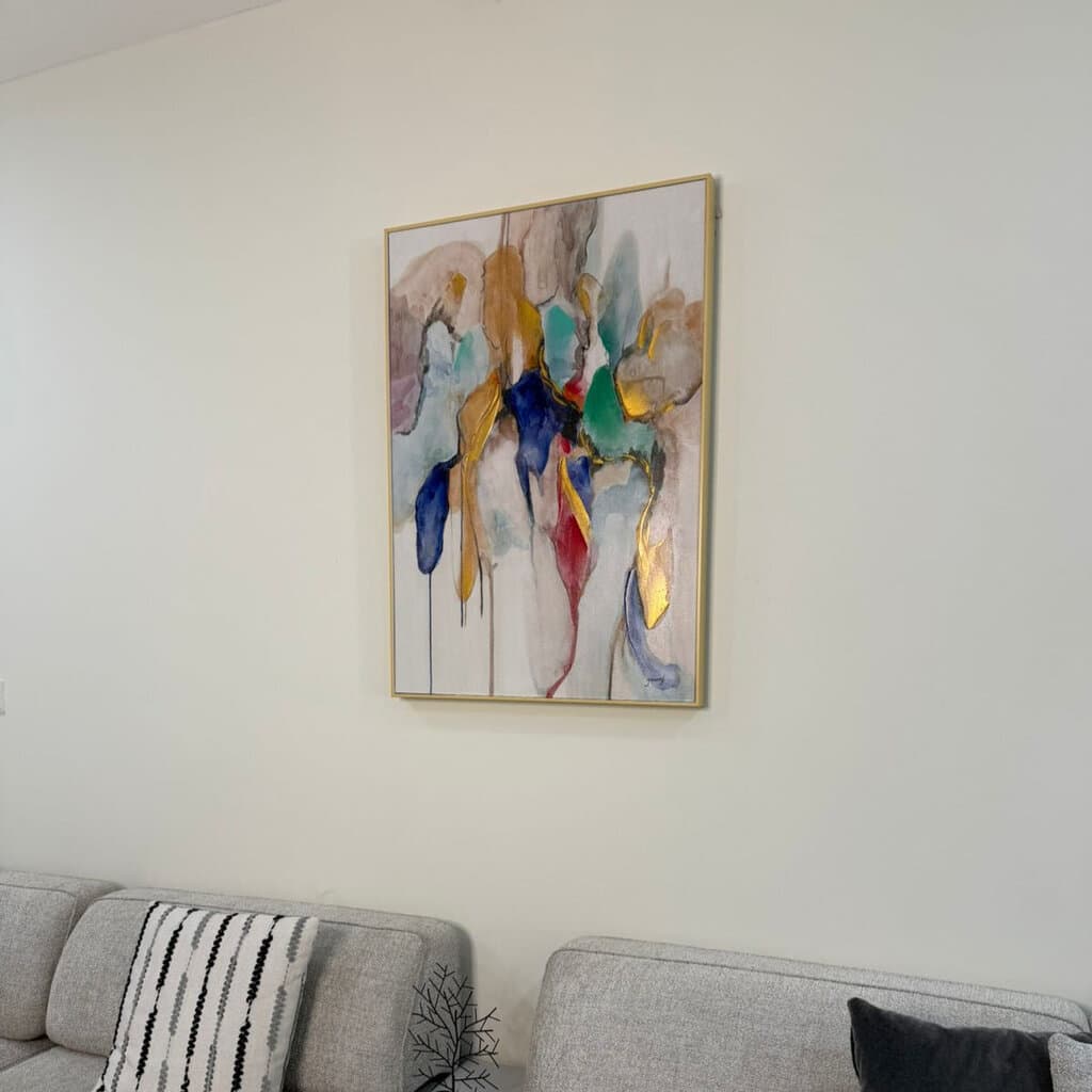 70x100 Hand Painted Gorgeous Arts with Frame 1