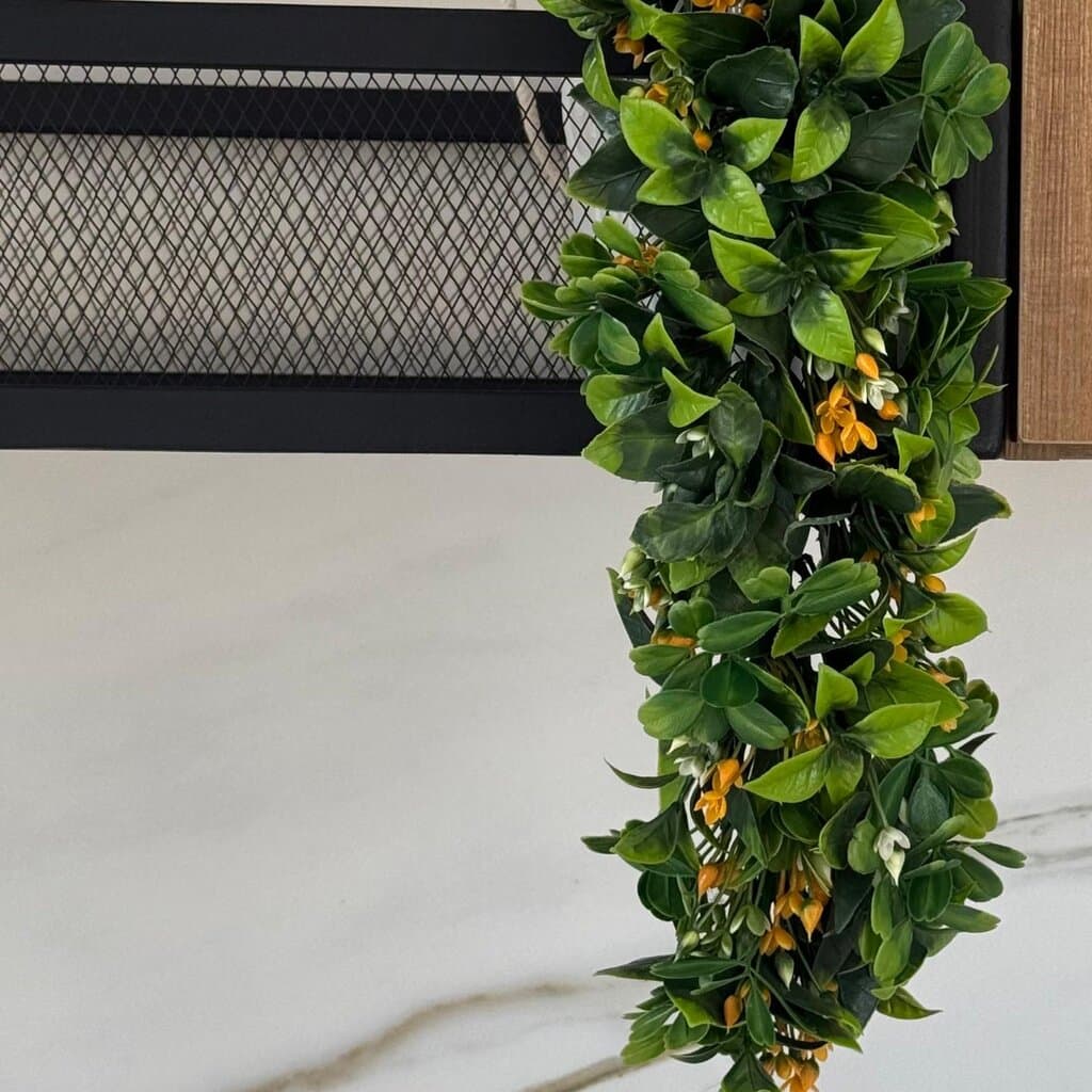 Golden Bloom Vine – Artificial Hanging Plant 2
