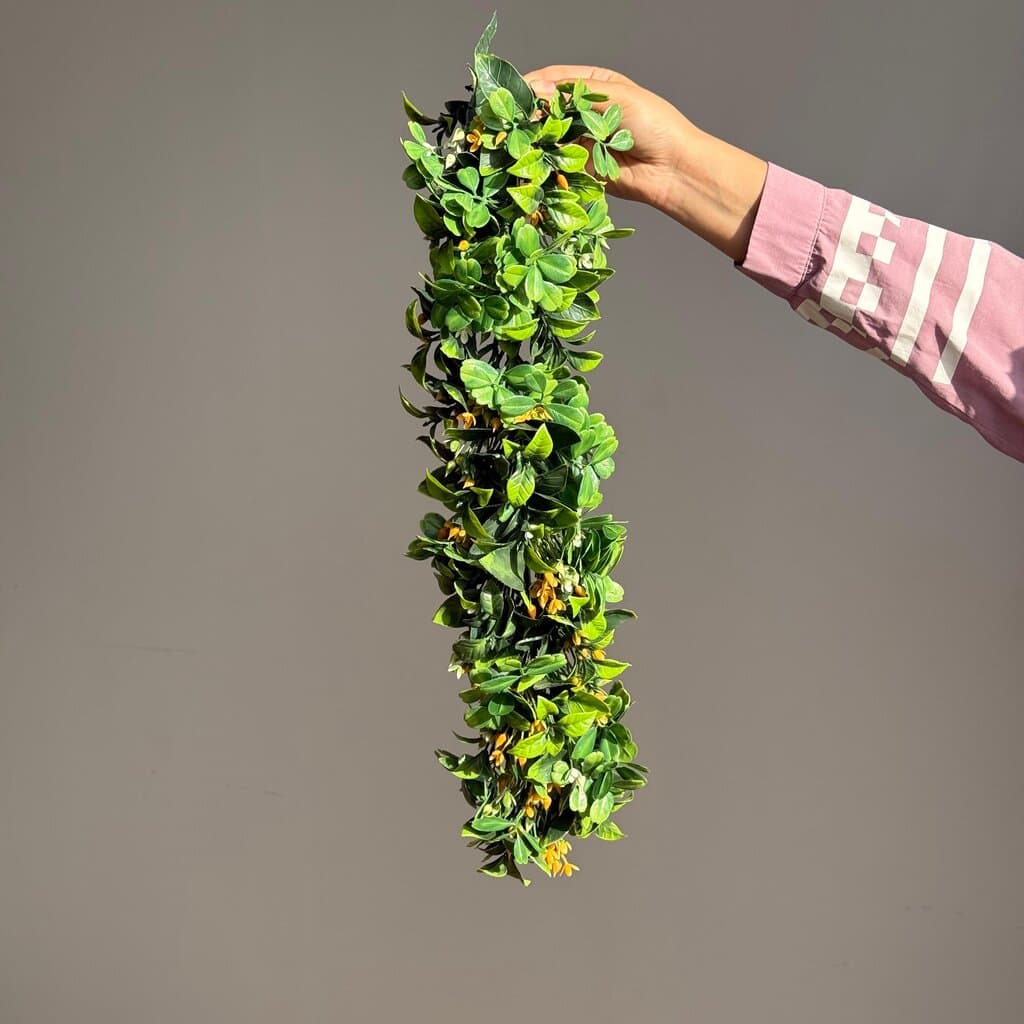 Golden Bloom Vine – Artificial Hanging Plant 3