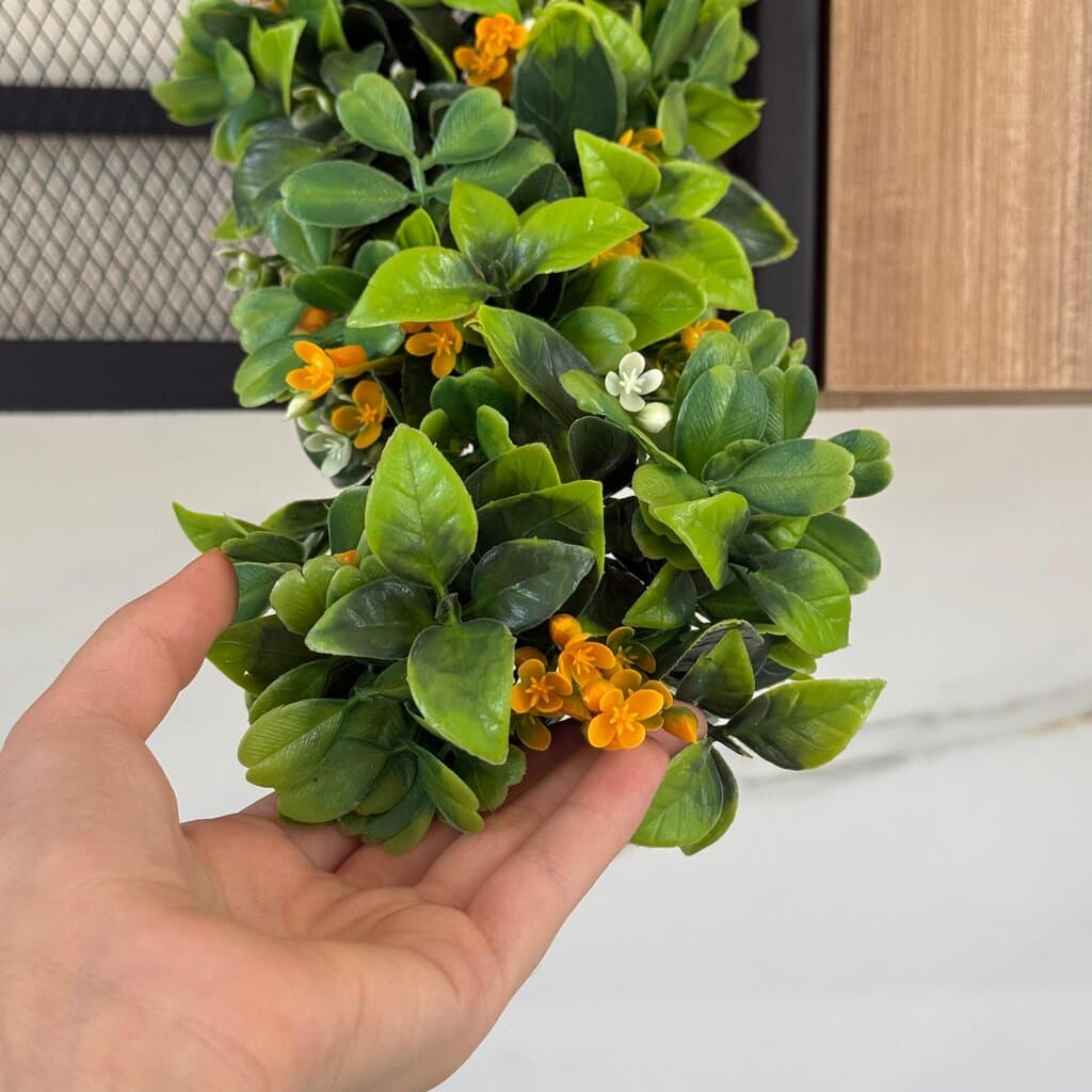 Golden Bloom Vine – Artificial Hanging Plant 4