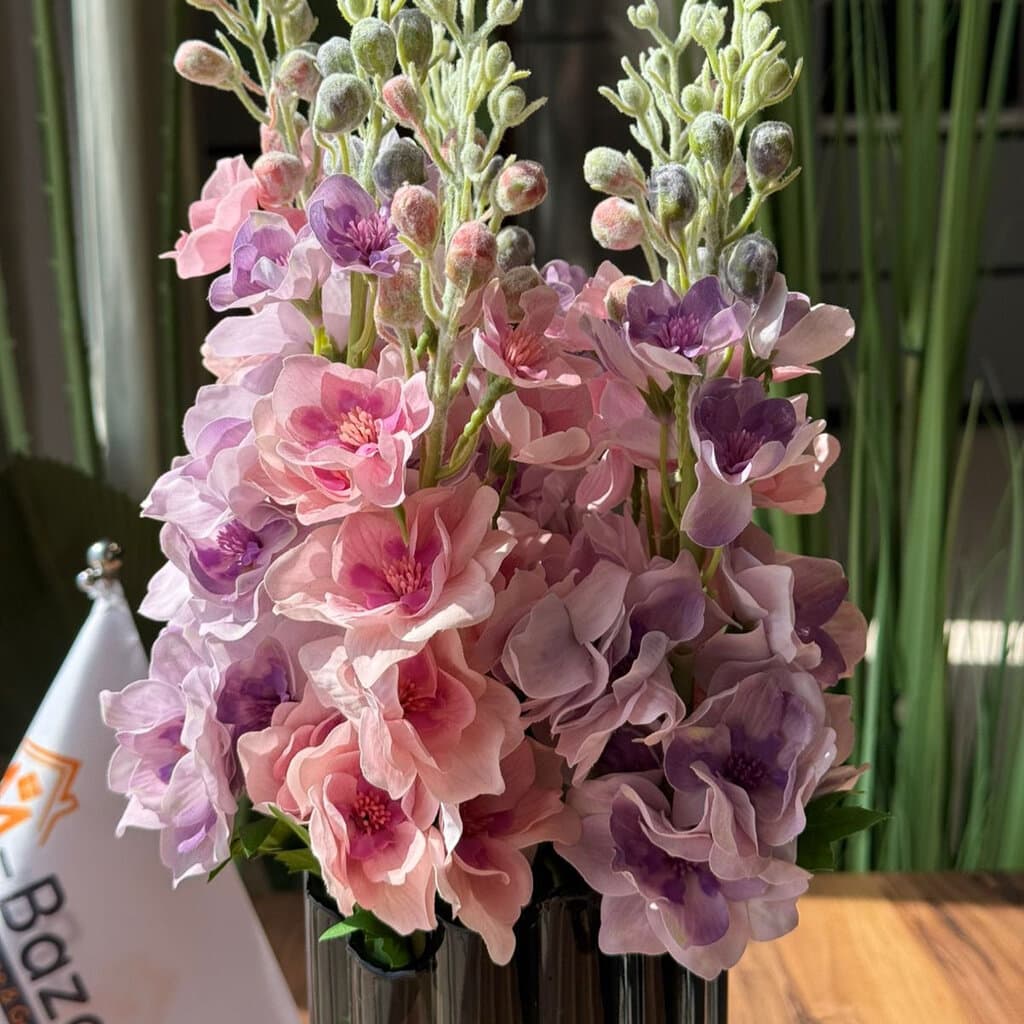 Blush Tower Delphinum Stem 3