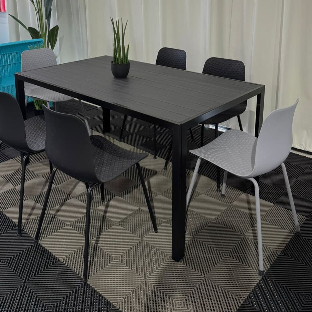 Modern Chair & Nova Table Outdoor Furniture Set 2