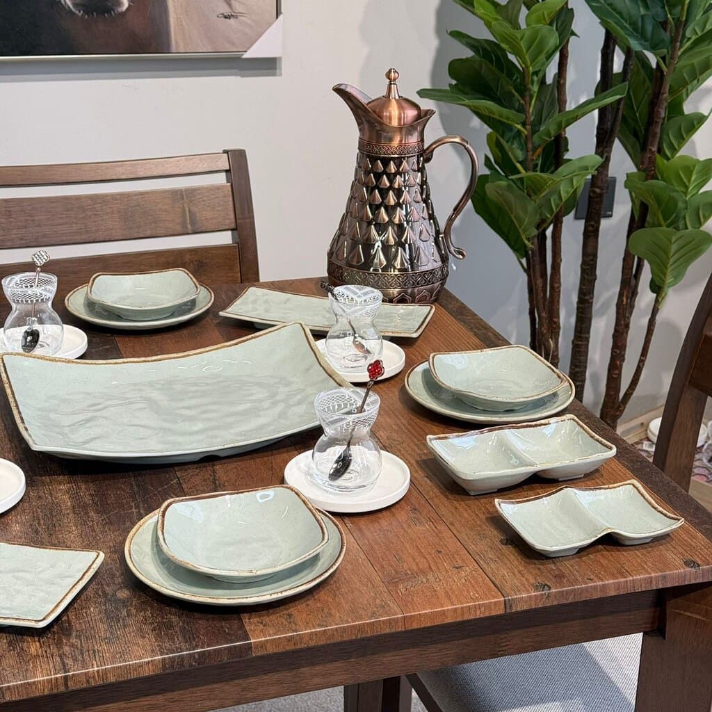 15PCS- Elegant Breakfast Serving Set 4
