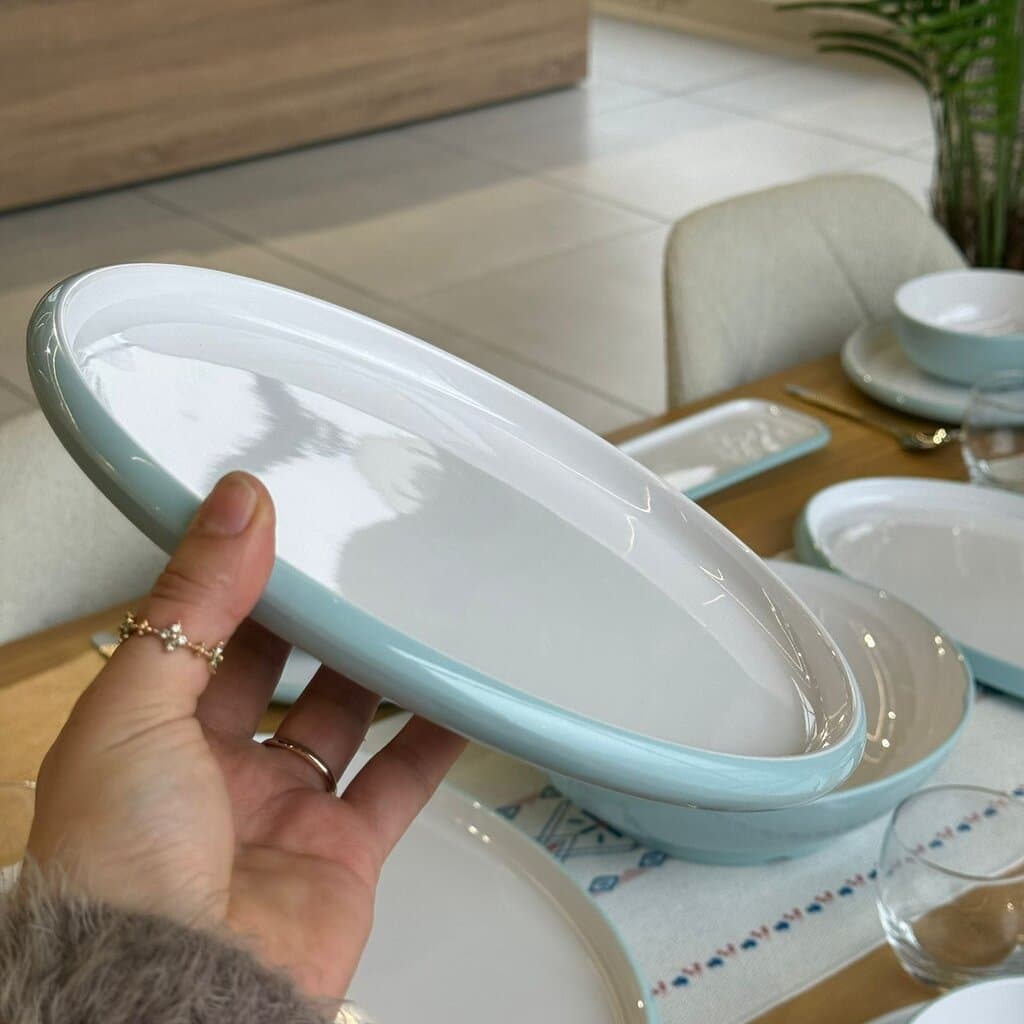 18PCS - Modern Elegant Dinnerware Set 4