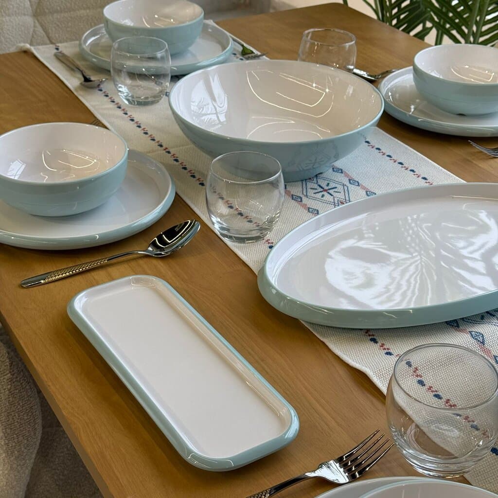 18PCS - Modern Elegant Dinnerware Set 8